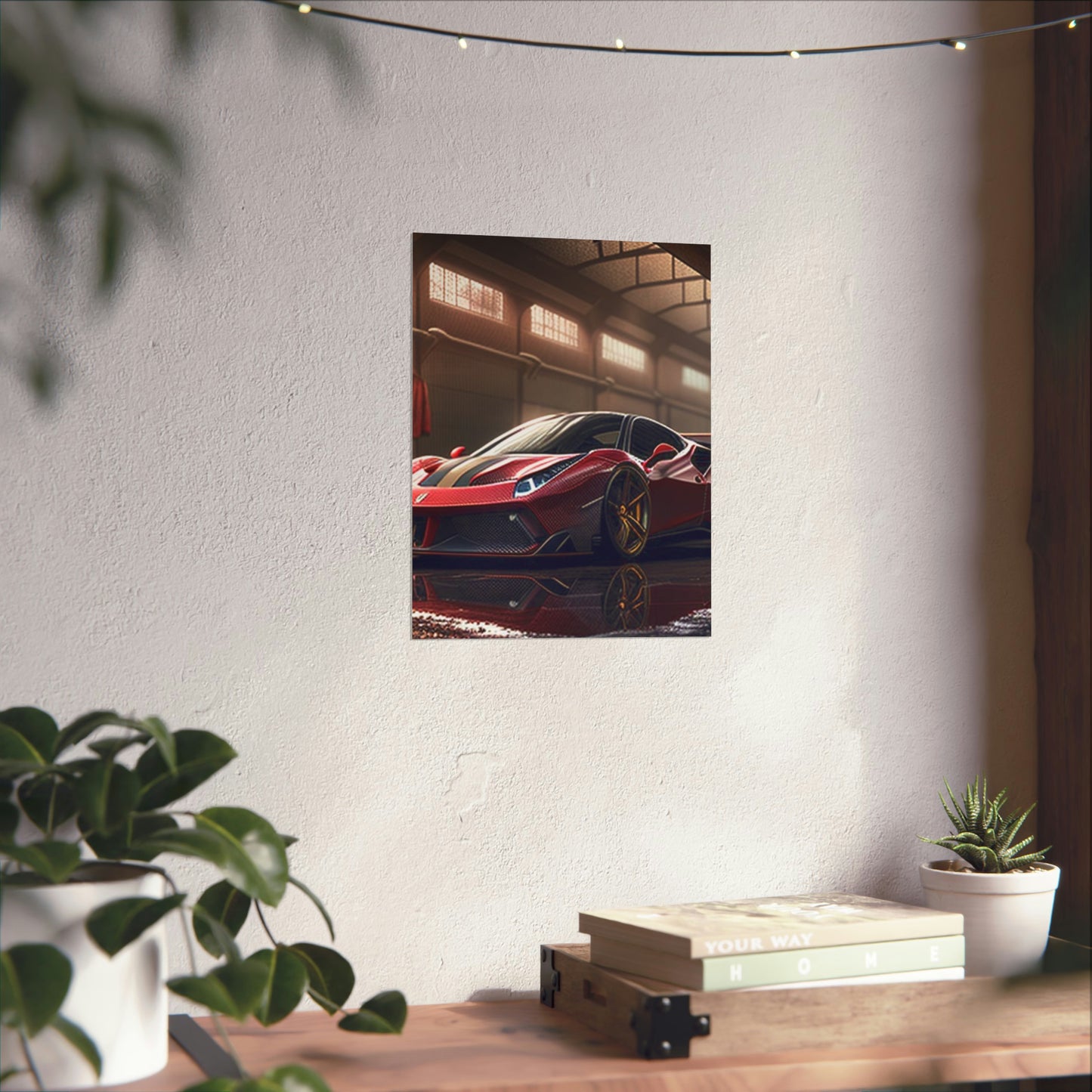 Premium Matte Vertical Posters Ferrari Hyper 4