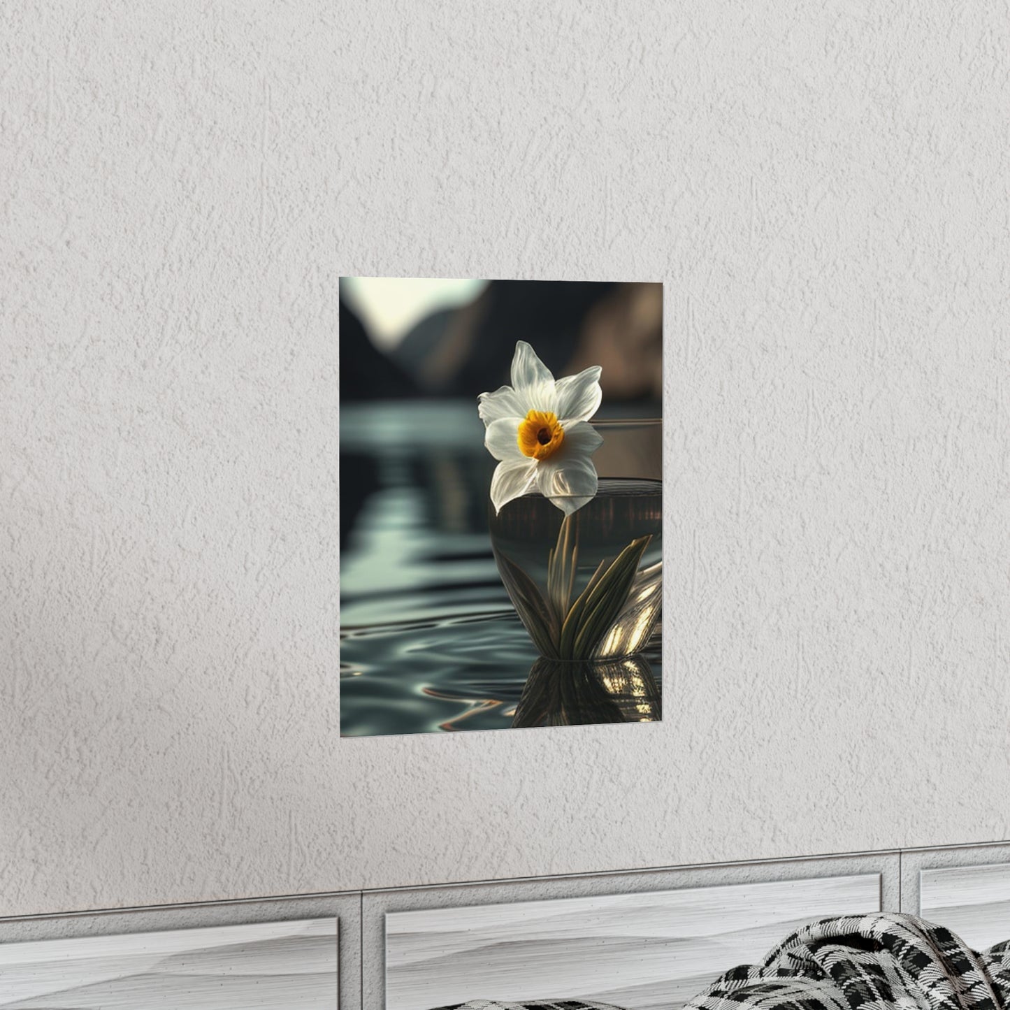 Premium Matte Vertical Posters Daffodil 2