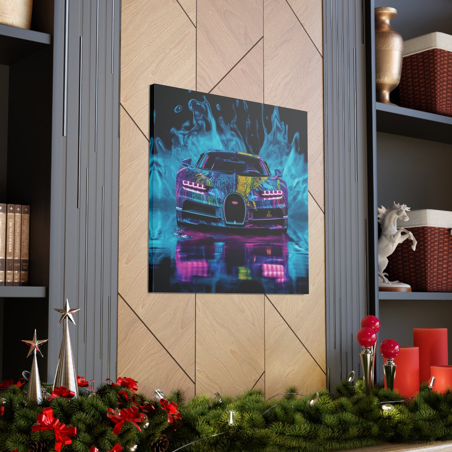 Canvas Gallery Wraps Bugatti Water 2