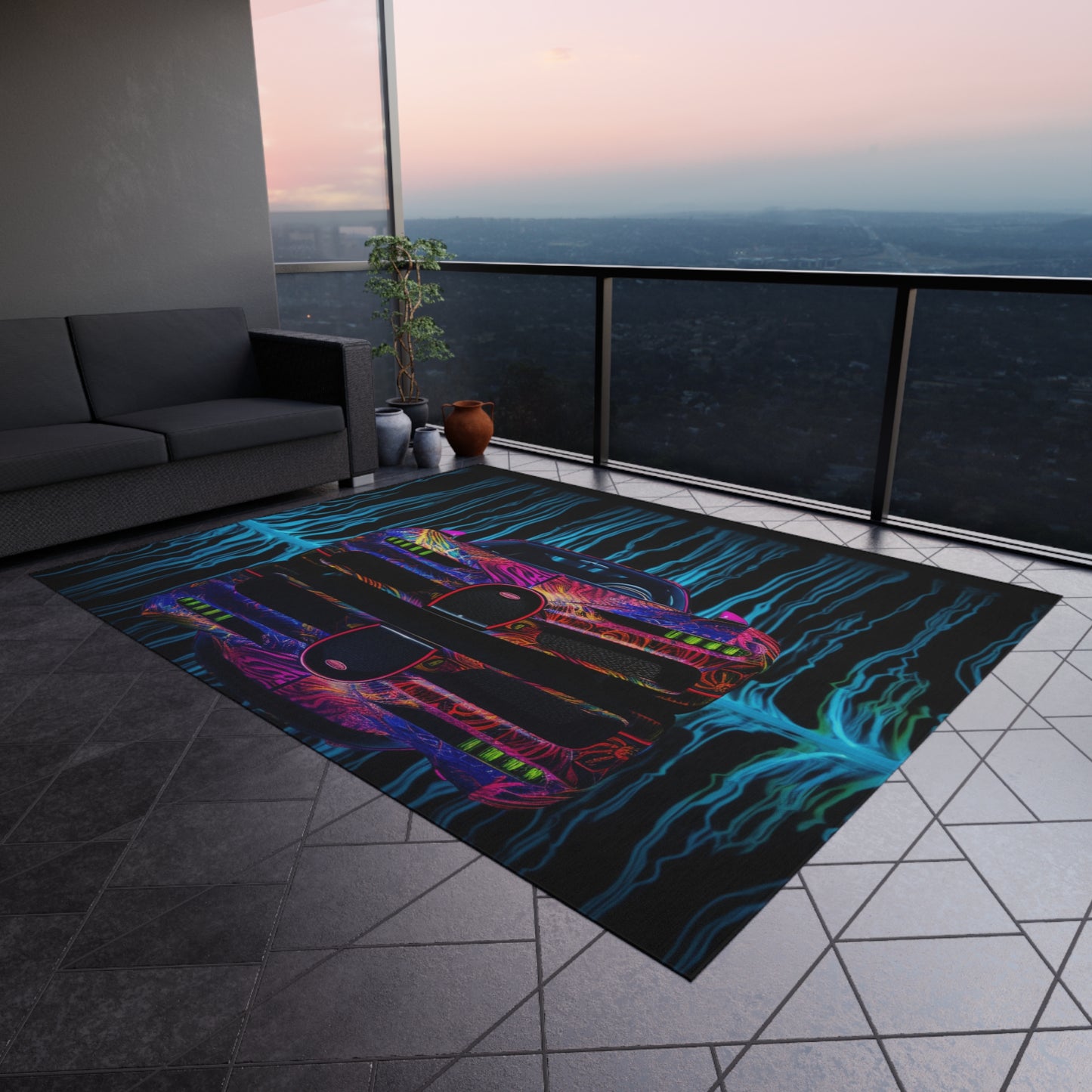 Outdoor Rug  Bugatti Water 3