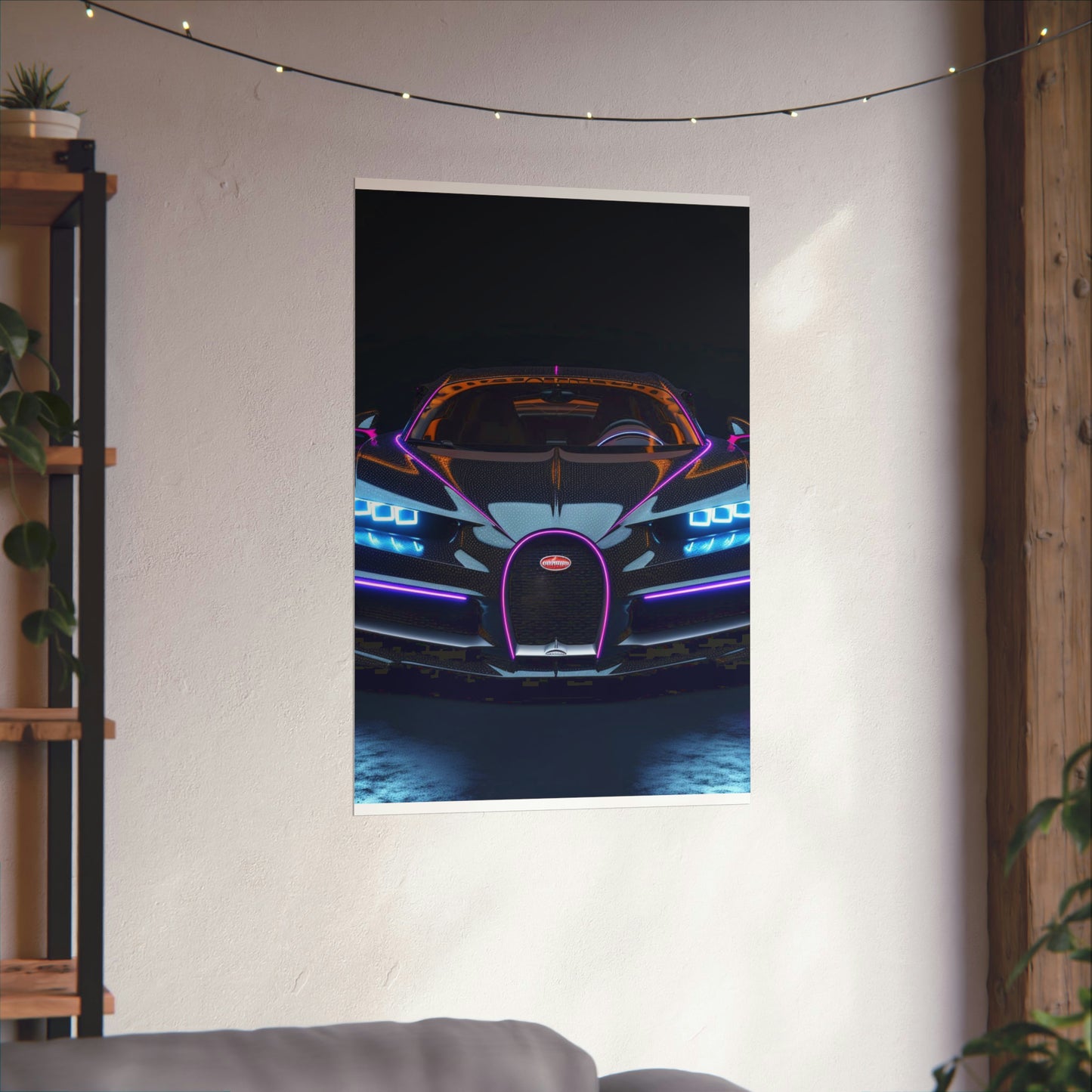 Premium Matte Vertical Posters Hyper Bugatti Chiron 2