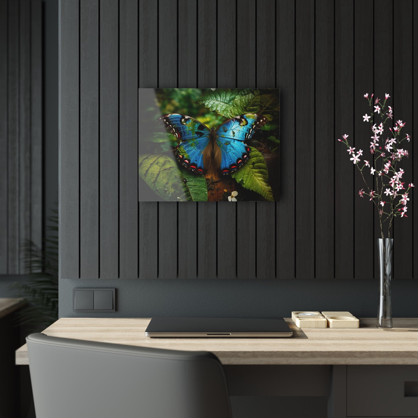 Acrylic Prints Jungle Butterfly 2