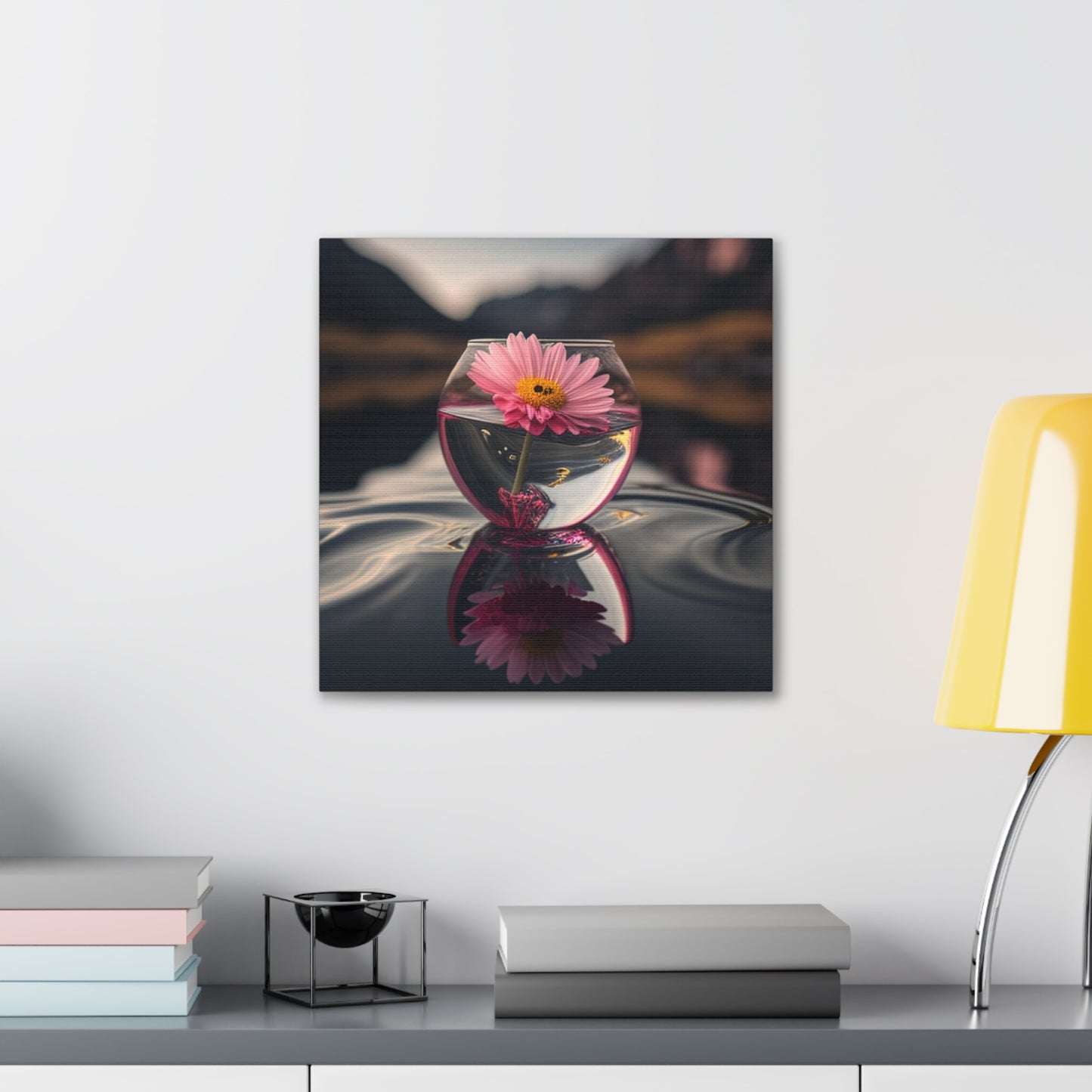 Canvas Gallery Wraps Pink Daisy 1