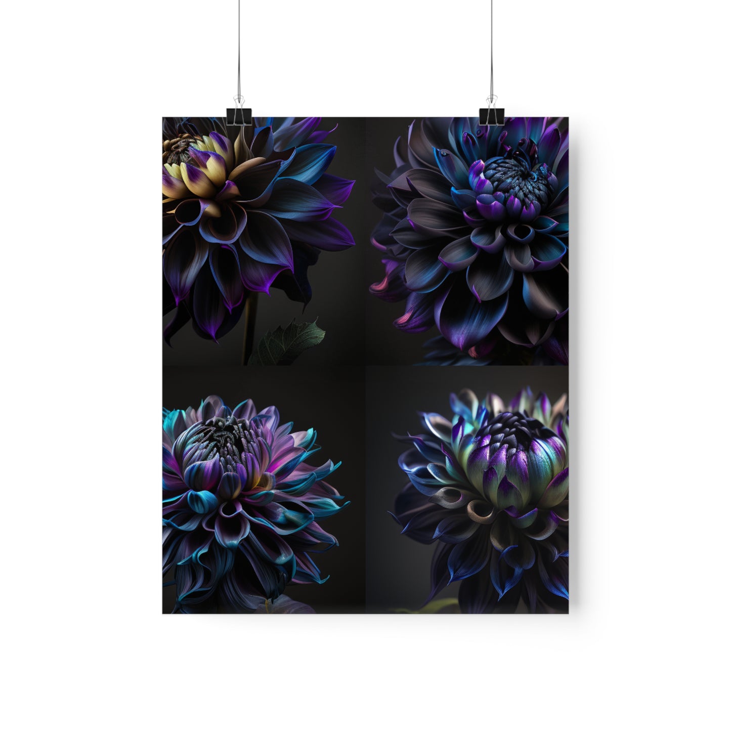 Premium Matte Vertical Posters Dahlia Purple 5