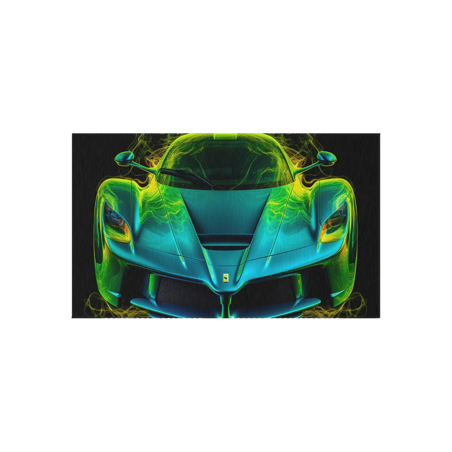 Outdoor Rug  Ferrari Neon 2