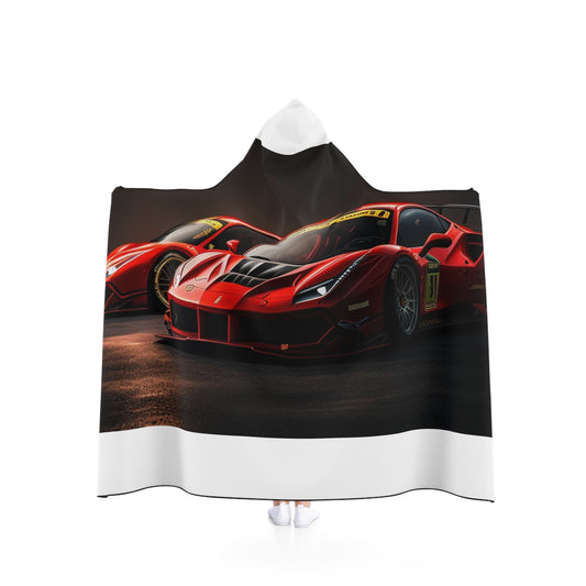 Hooded Blanket Ferrari Red 4