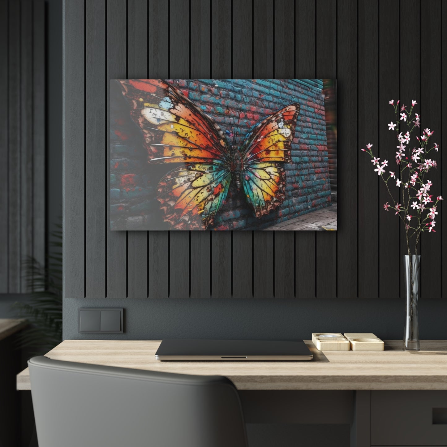 Acrylic Prints Liquid Street Butterfly 2