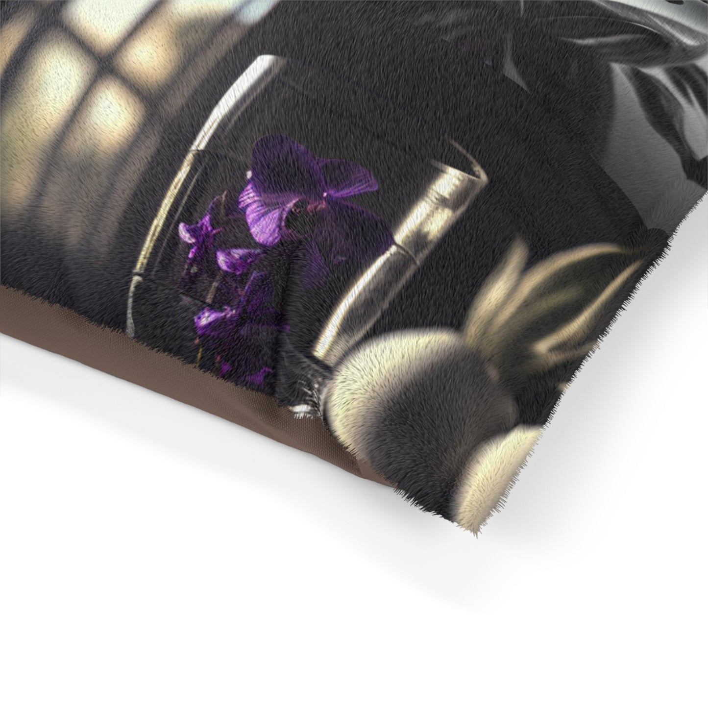 Pet Bed Purple Orchid Glass vase 5