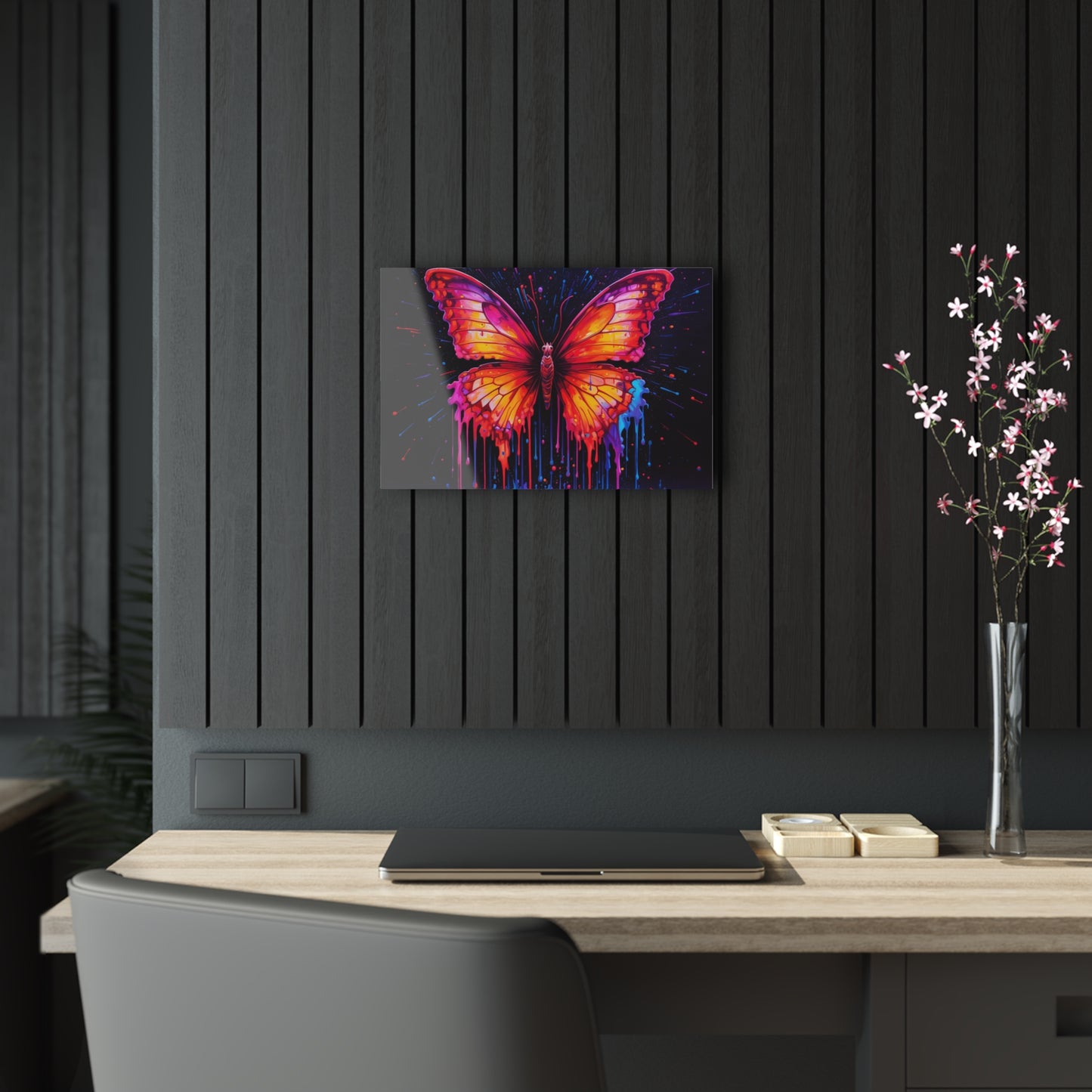 Acrylic Prints Pink Butterfly Flair 4