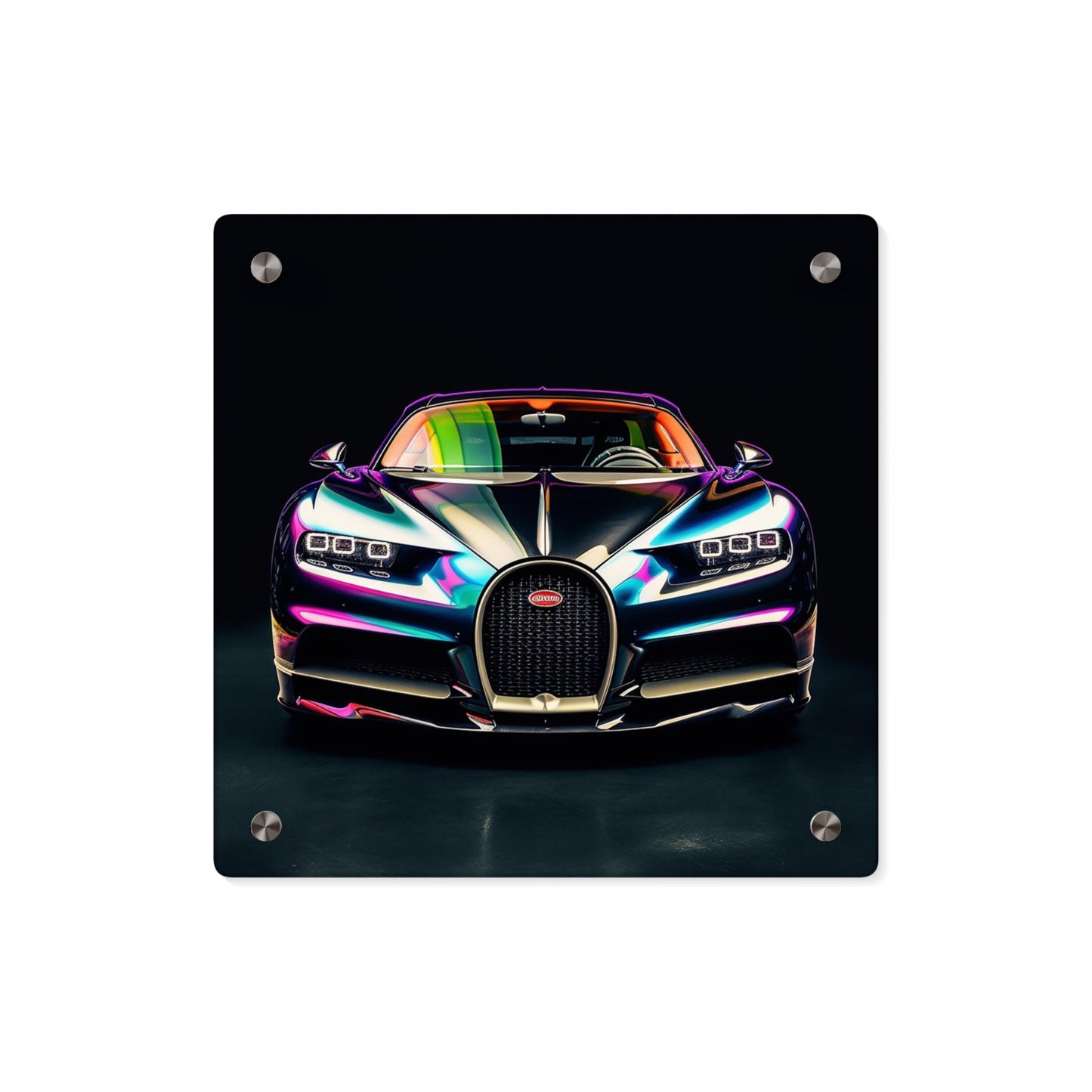 Acrylic Wall Art Panels Hyper Bugatti Chiron 4