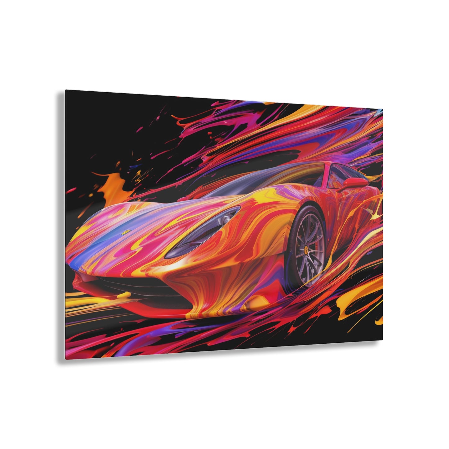 Acrylic Prints Ferrari Water Fusion 2