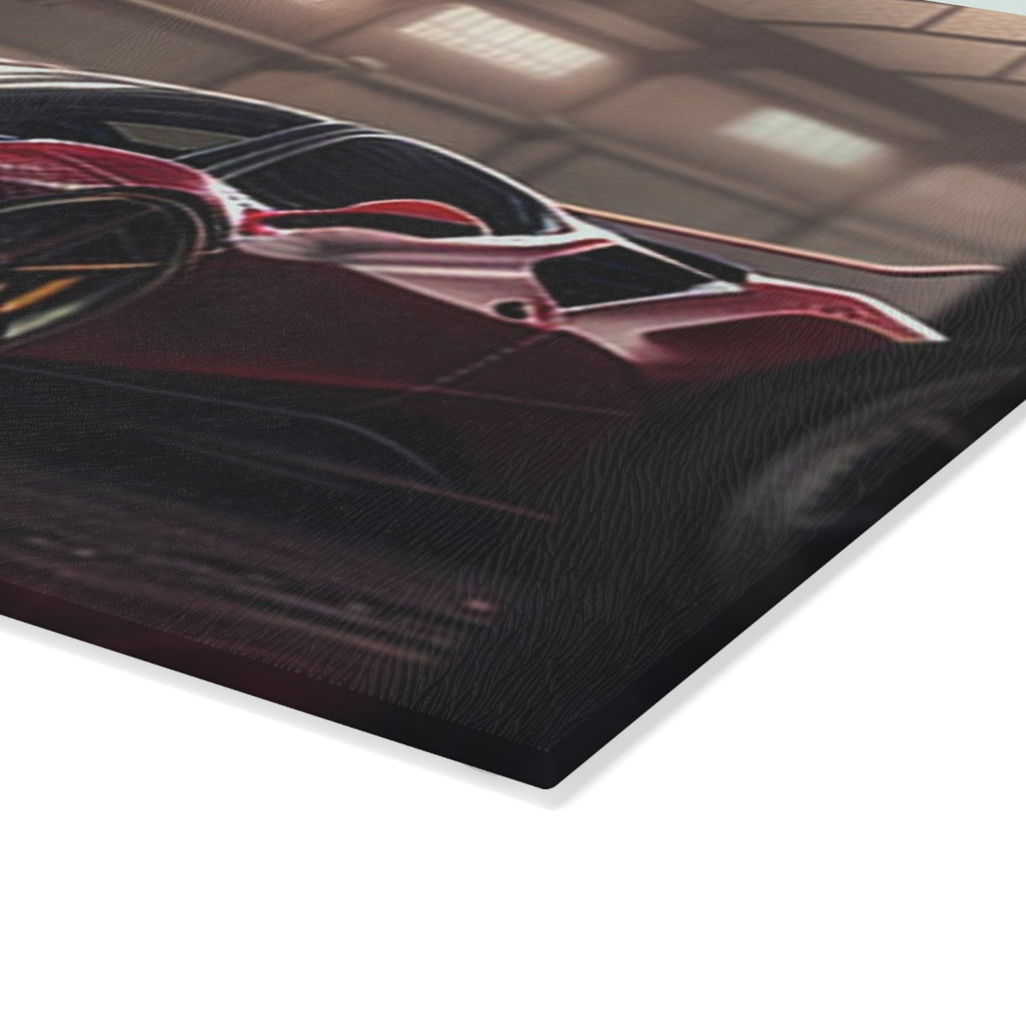 Glass Cutting Board Ferrari Hyper 4