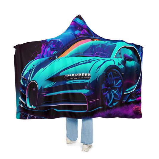 Snuggle Hooded Blanket Bugatti Neon Chiron 3