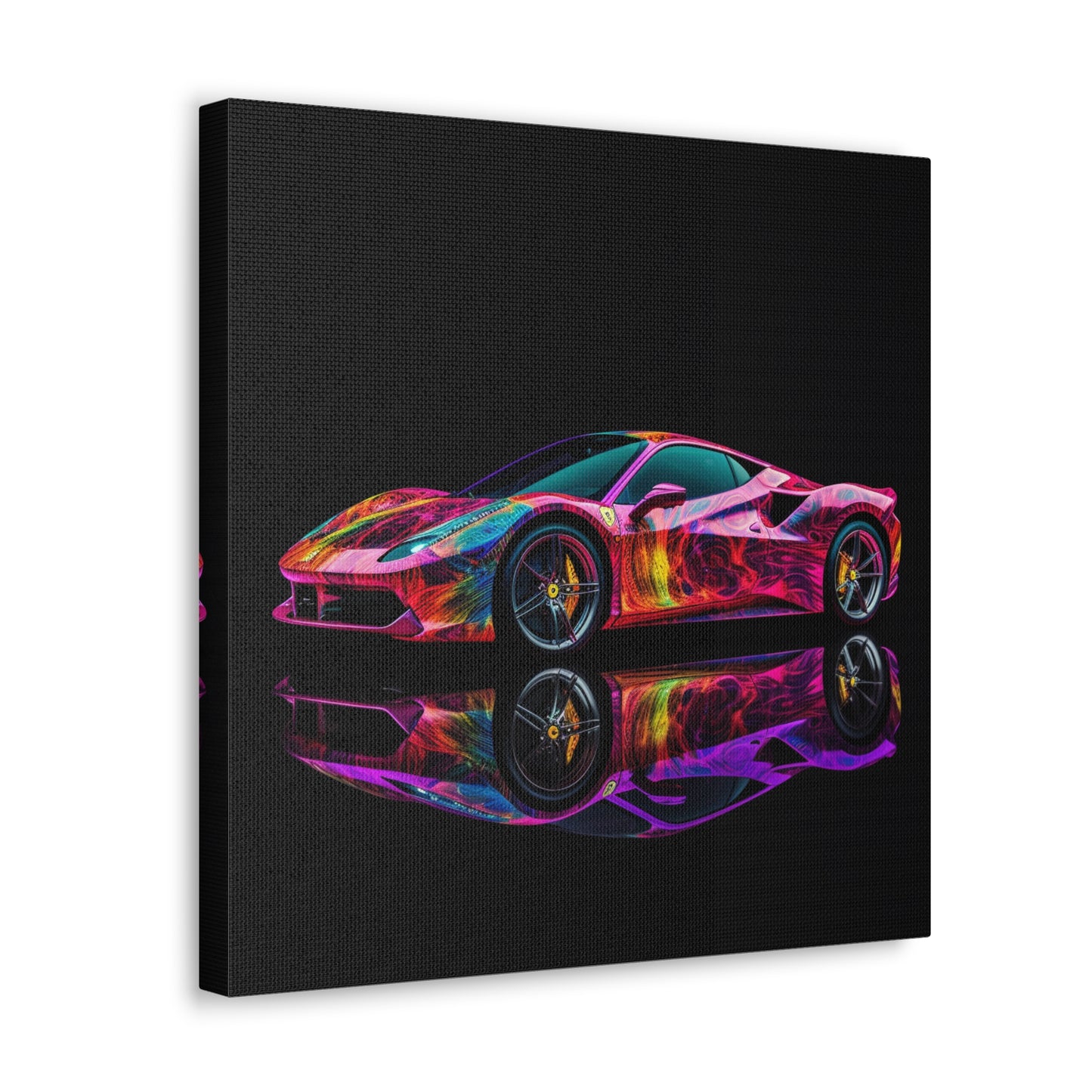 Canvas Gallery Wraps Ferrari Color 4