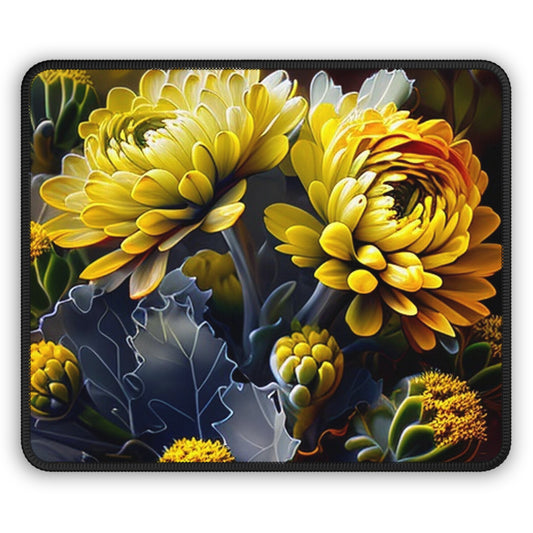 Gaming Mouse Pad  Yellow Hermosas Flores Amarillas 1