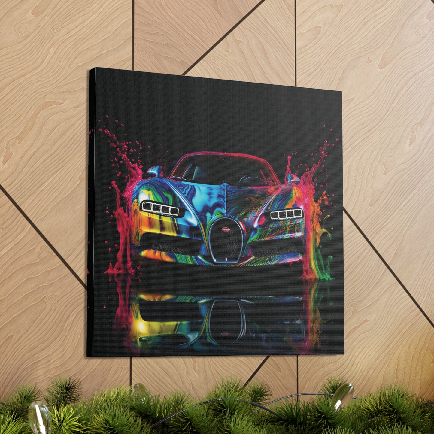 Canvas Gallery Wraps Bugatti Water 4