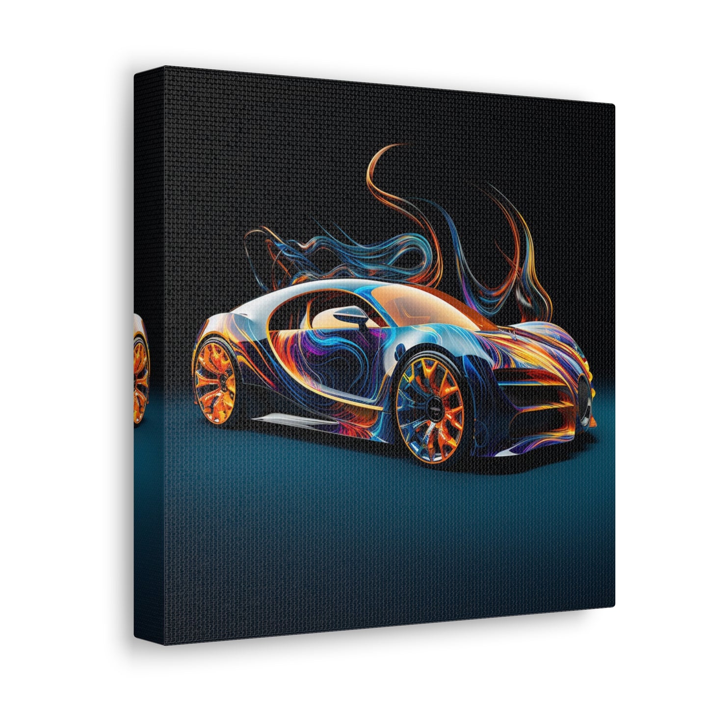 Canvas Gallery Wraps Bugatti Abstract Flair 2