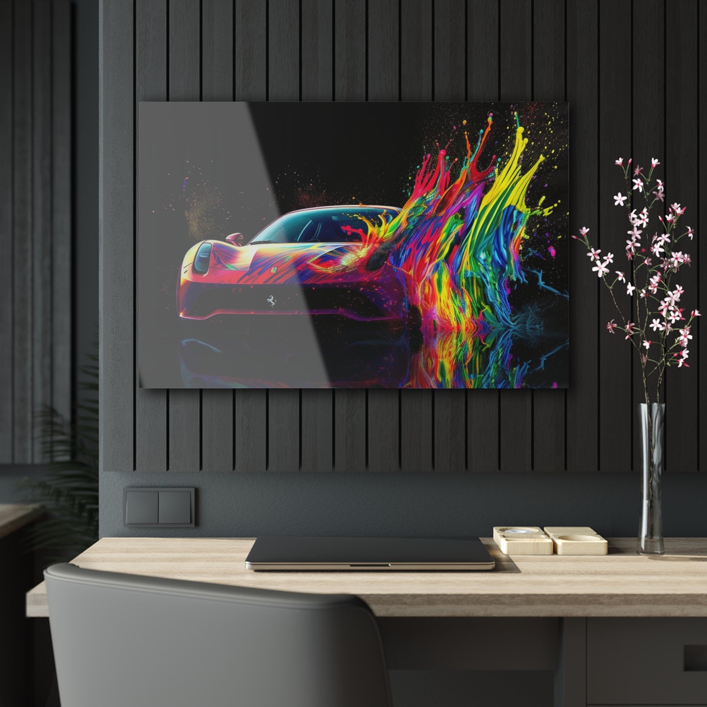 Acrylic Prints Ferrari Fusion Water 3