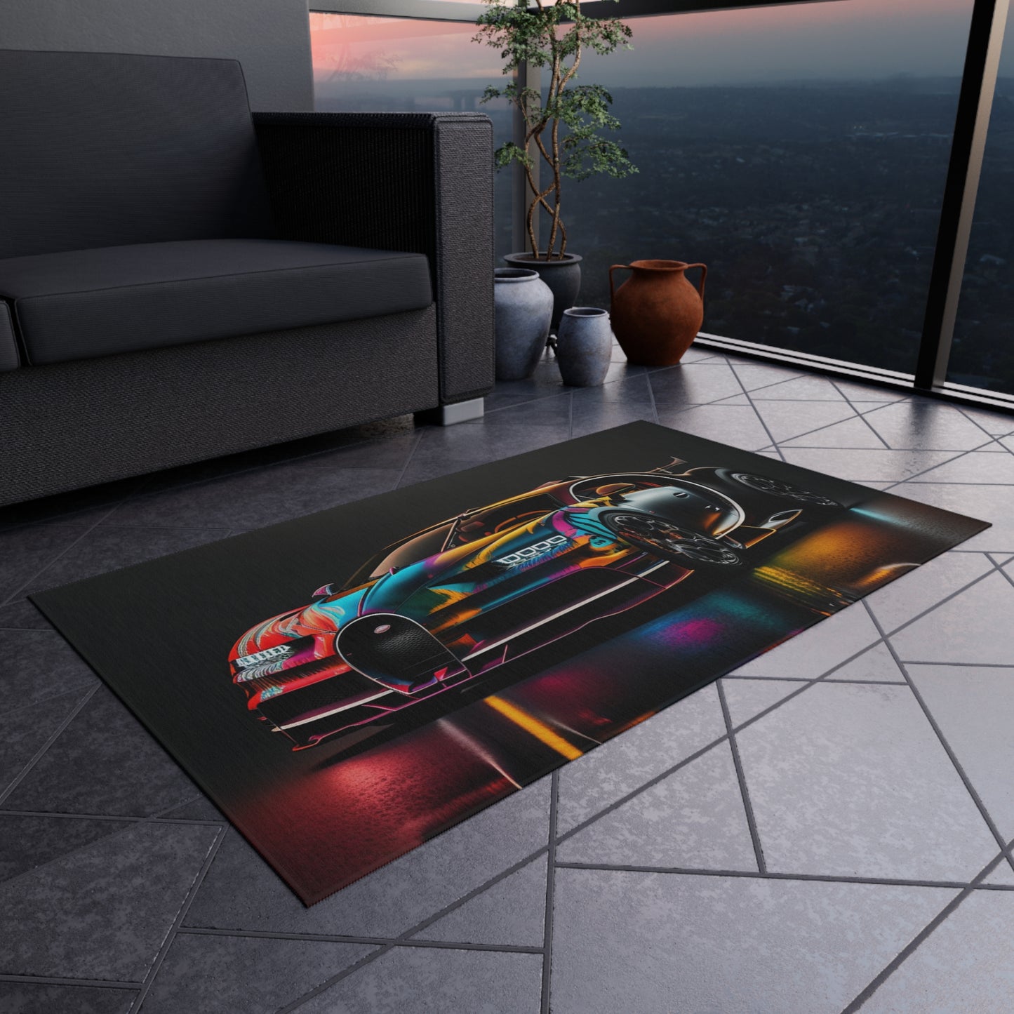 Outdoor Rug  Bugatti Chiron Super 2