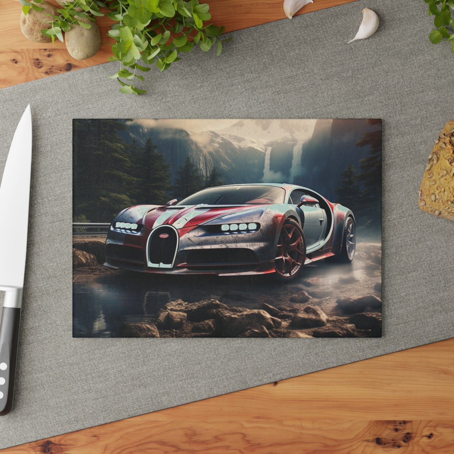 Glass Cutting Board Bugatti Waterfall 4