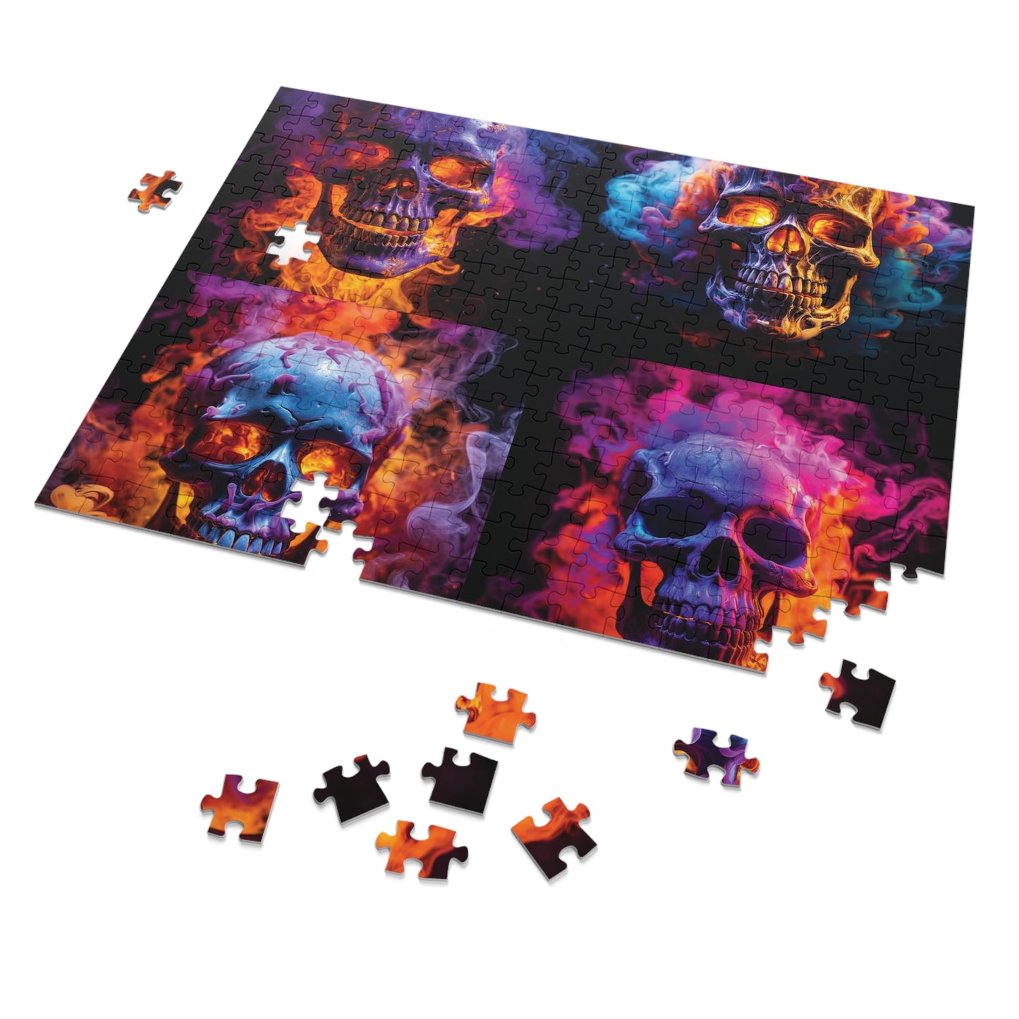 Jigsaw Puzzle (30, 110, 252, 500,1000-Piece) Macro Skull 5