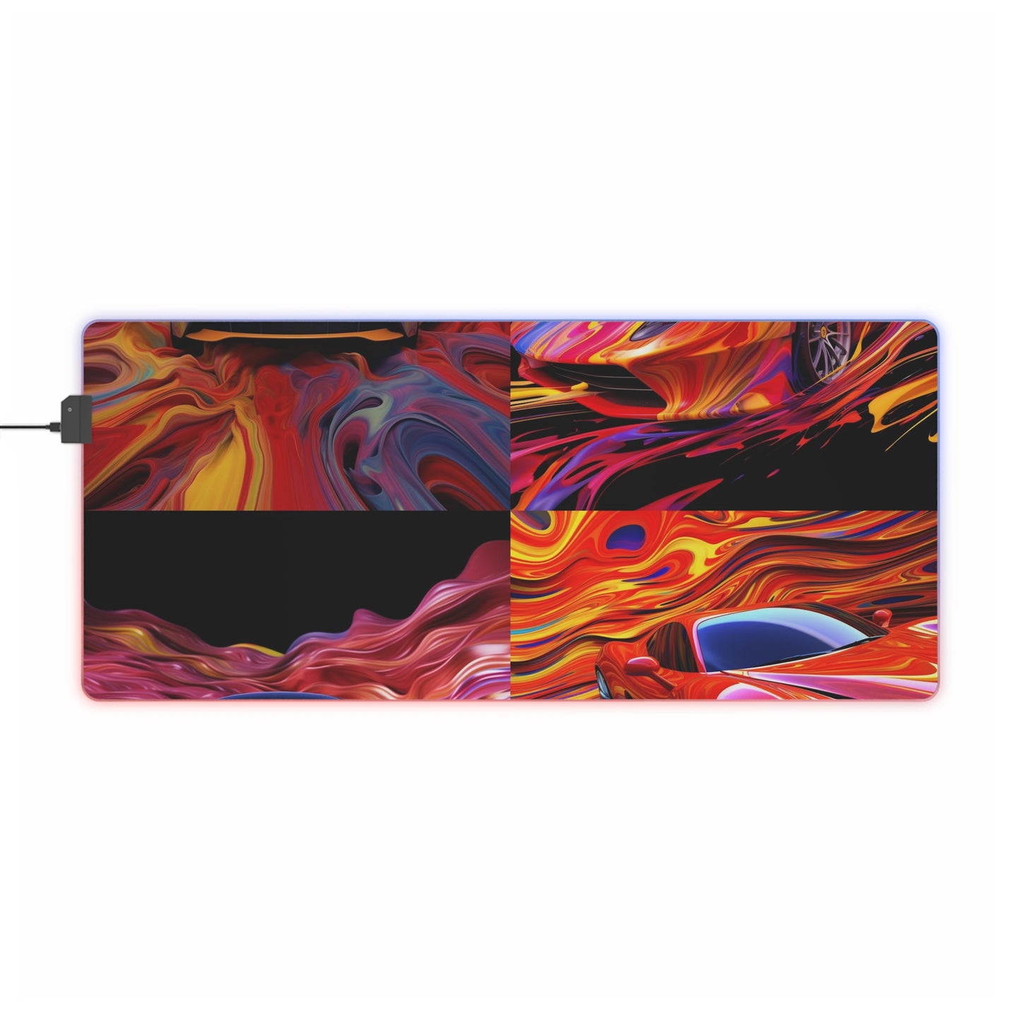 LED Gaming Mouse Pad Ferrari Water Fusion 5