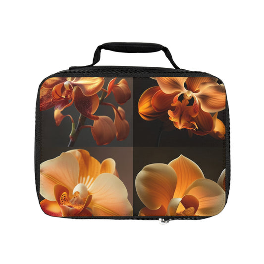 Lunch Bag Orange Orchid 5