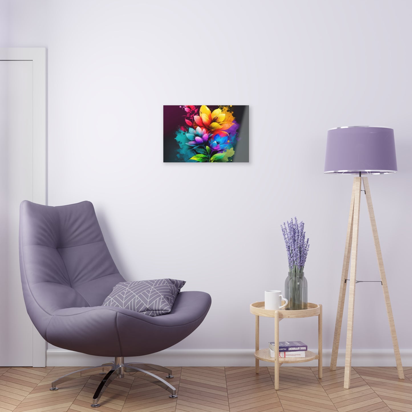 Acrylic Prints Bright Spring Flowers 3