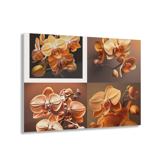 Acrylic Prints orchid pedals 5