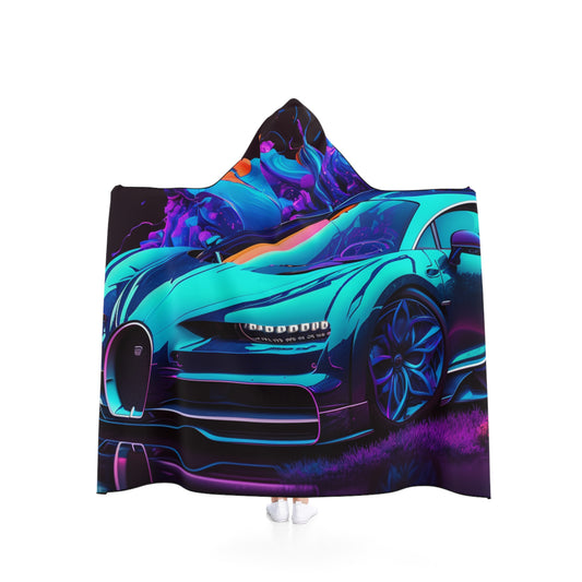 Hooded Blanket Bugatti Neon Chiron 3