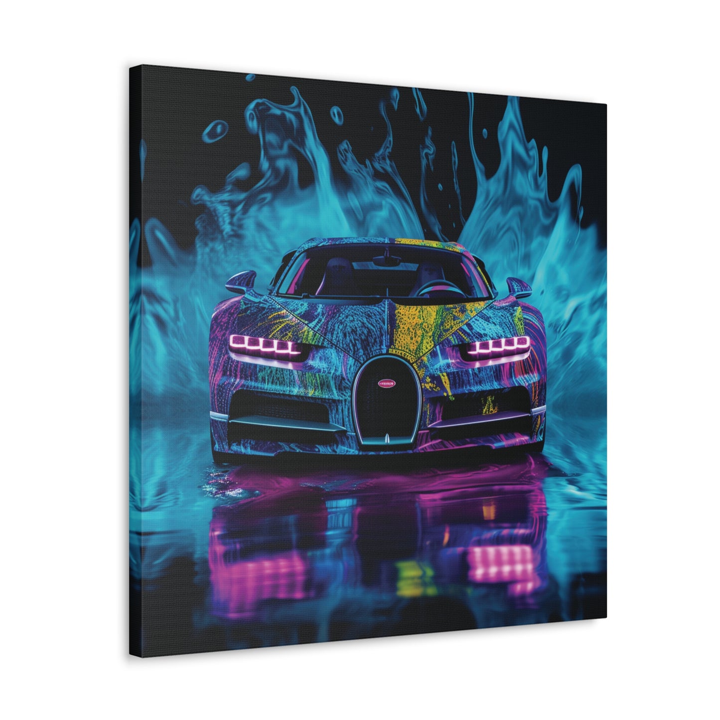Canvas Gallery Wraps Bugatti Water 2