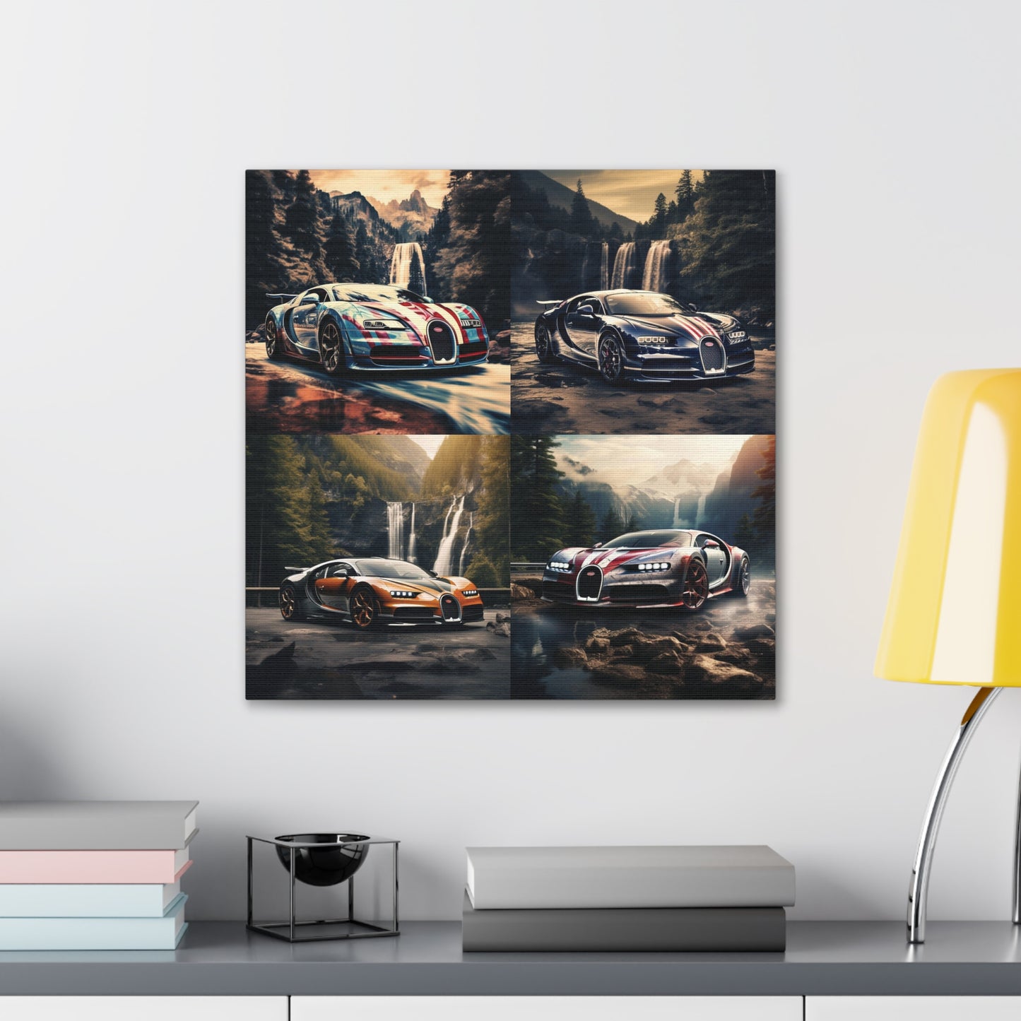 Canvas Gallery Wraps Bugatti Waterfall 5