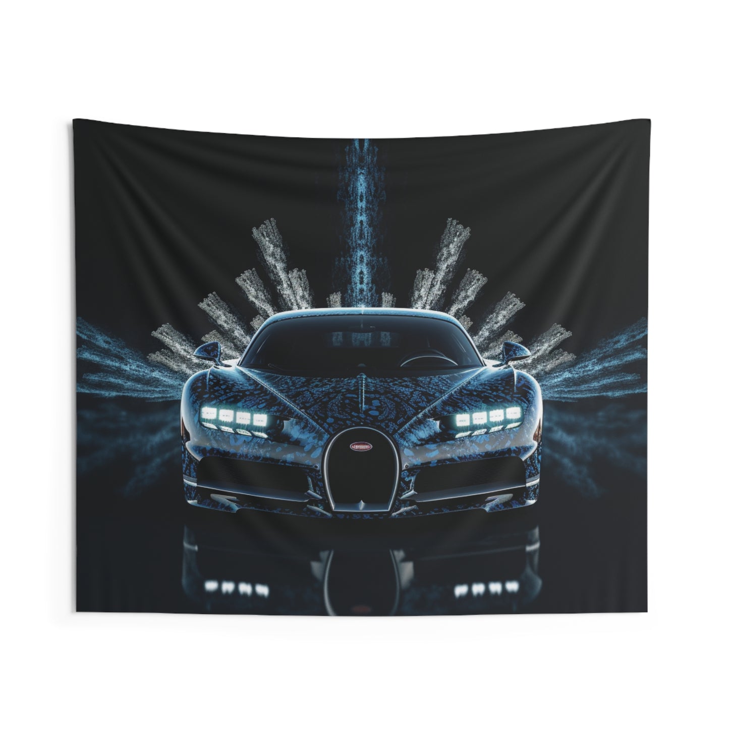 Indoor Wall Tapestries Hyper Bugatti 2