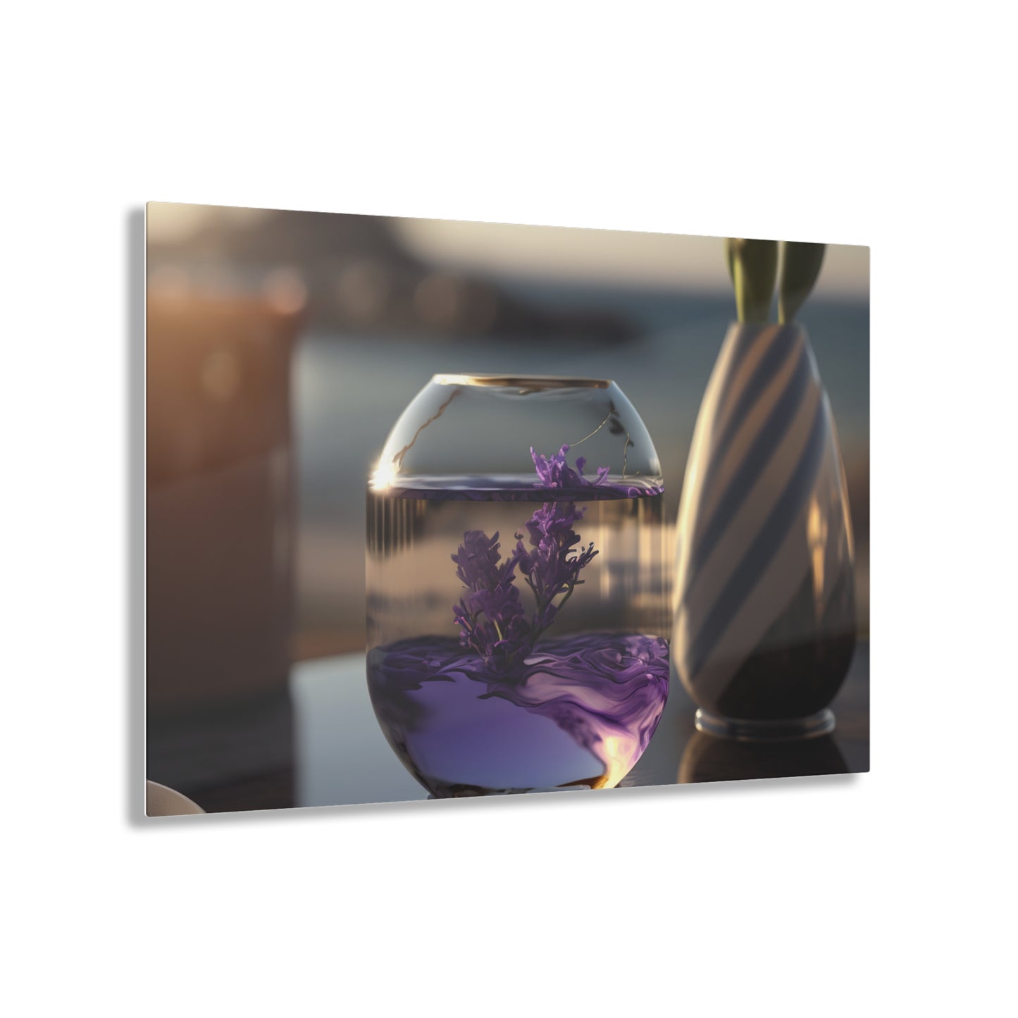 Acrylic Prints Lavender in a vase 1