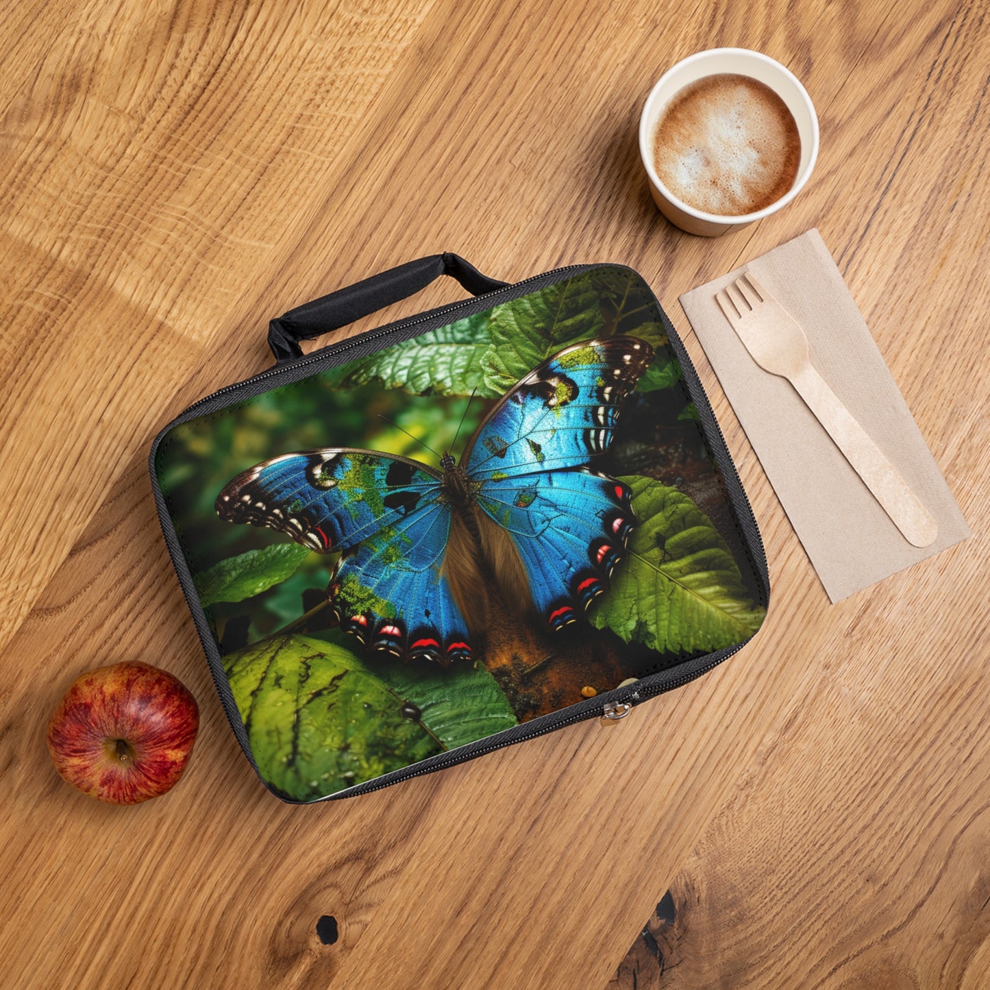 Lunch Bag Jungle Butterfly 2