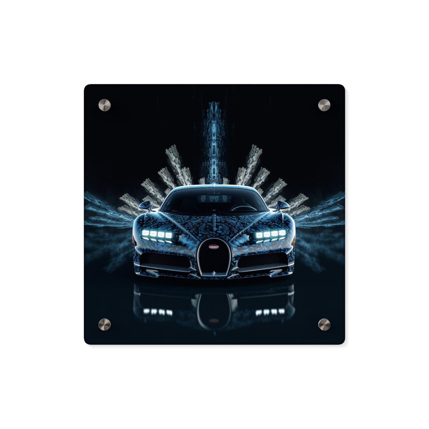 Acrylic Wall Art Panels Hyper Bugatti 2