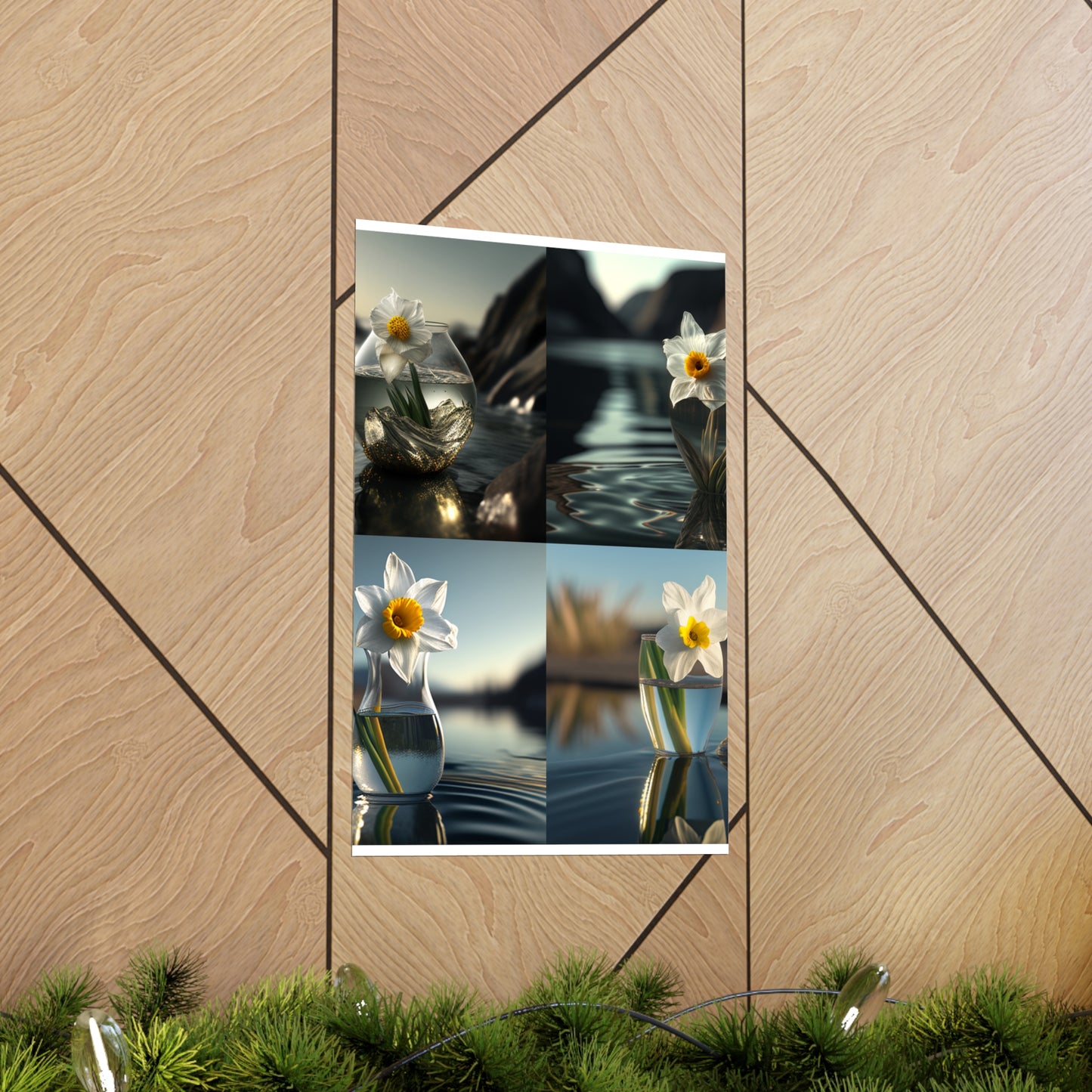 Premium Matte Vertical Posters Daffodil 5