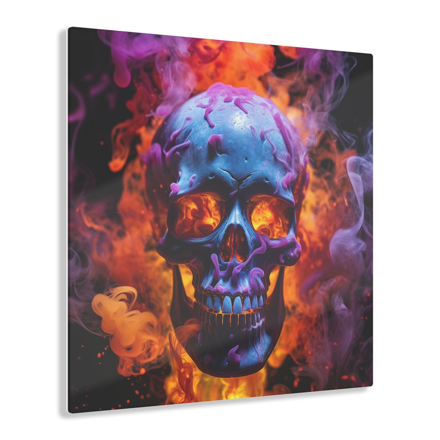 Acrylic Prints Macro Skull 3