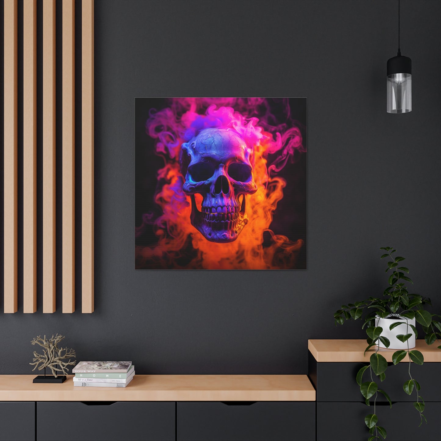 Canvas Gallery Wraps Macro Skull 4