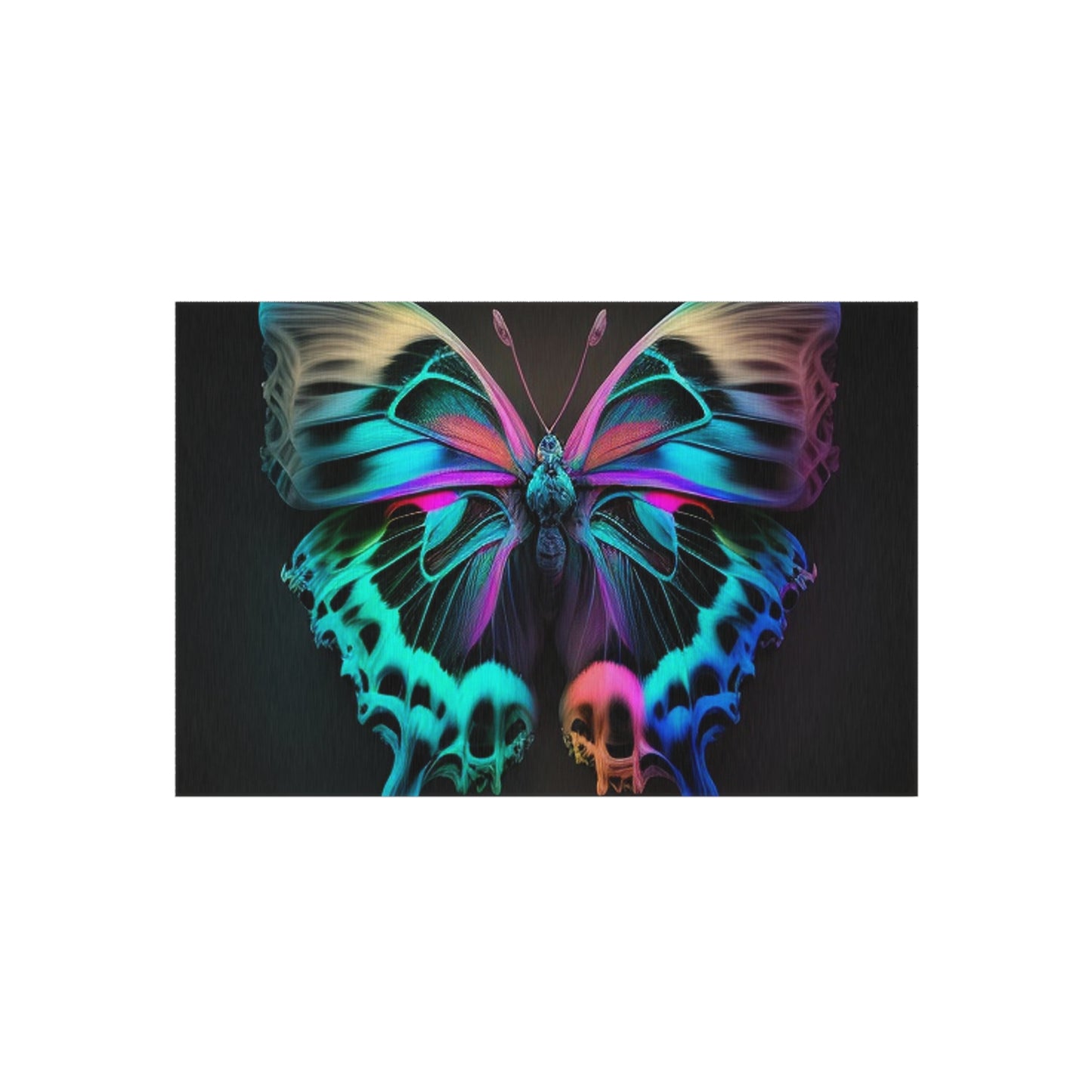 Outdoor Rug  Neon Butterfly Fusion 2