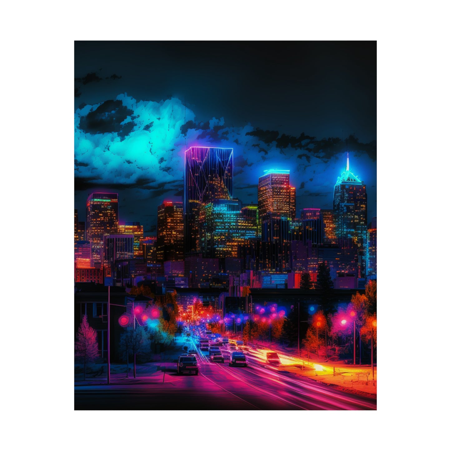 posters Neon Denver 4