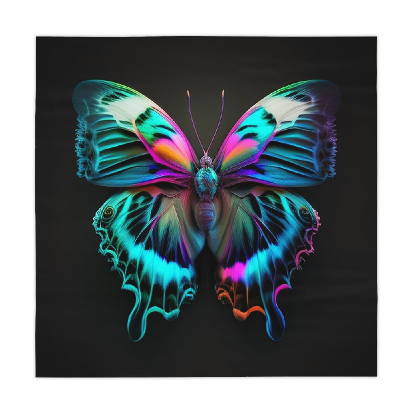 Tablecloth Neon Butterfly Fusion 4