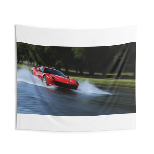 Indoor Wall Tapestries Water Ferrari Splash 3