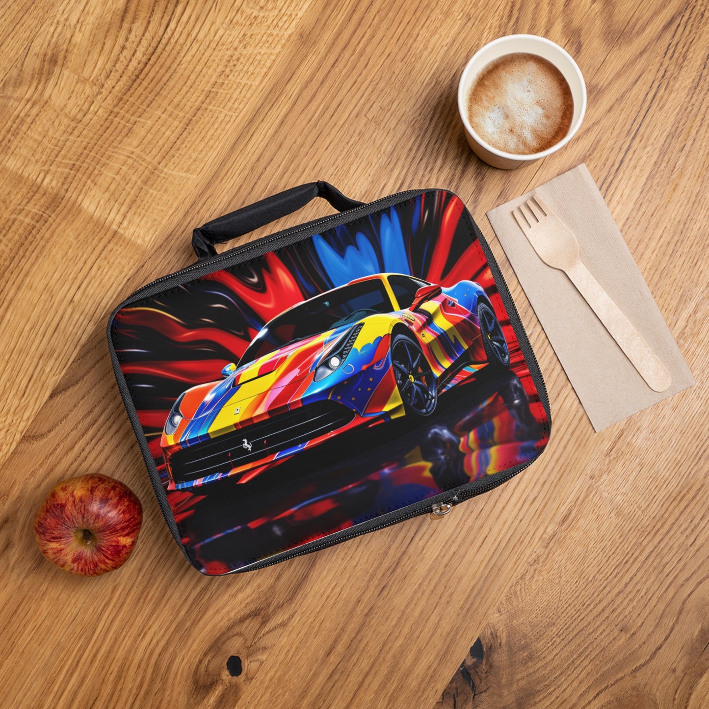 Lunch Bag Hyper Colorfull Ferrari 1