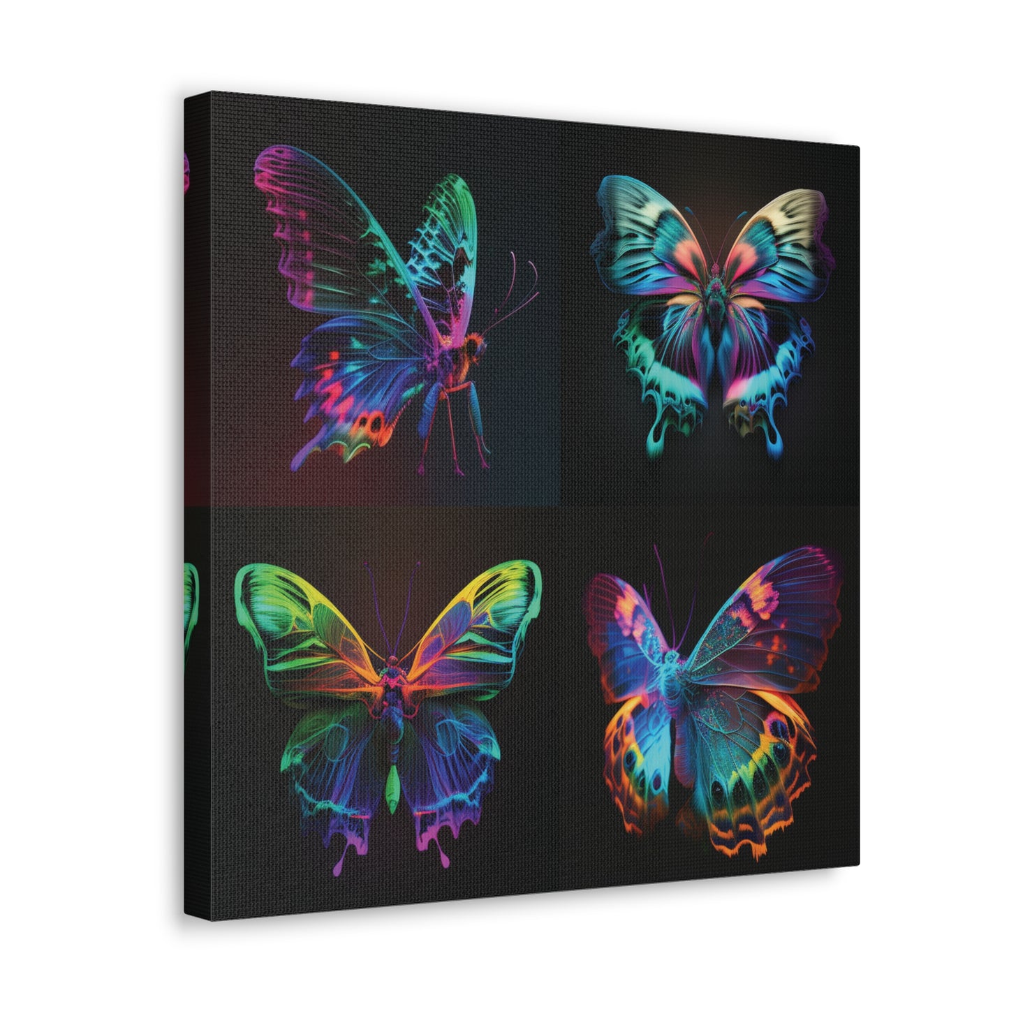 Canvas Gallery Wraps Raw Hyper Color Butterfly 5