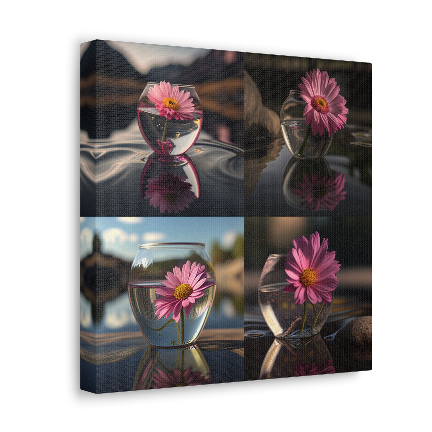 Canvas Gallery Wraps Pink Daisy 5