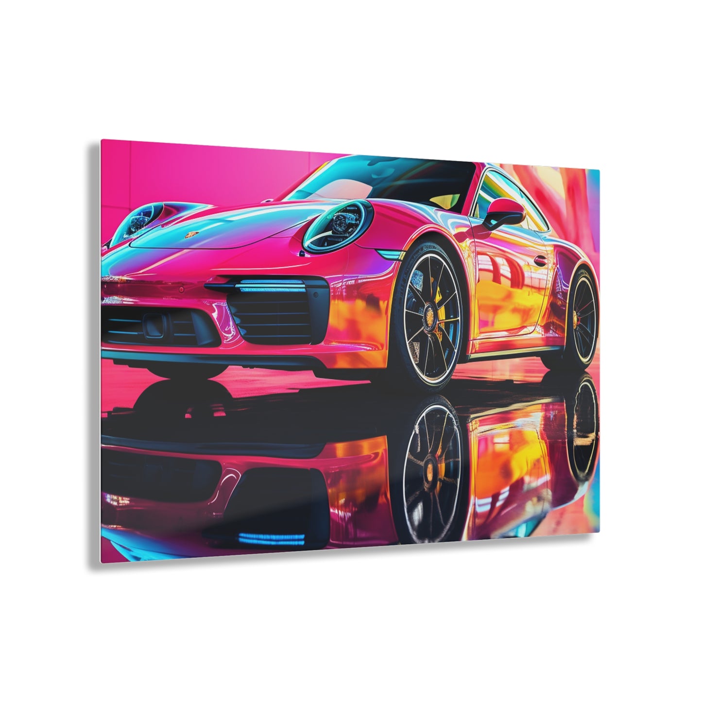 Acrylic Prints Macro Porsche 4