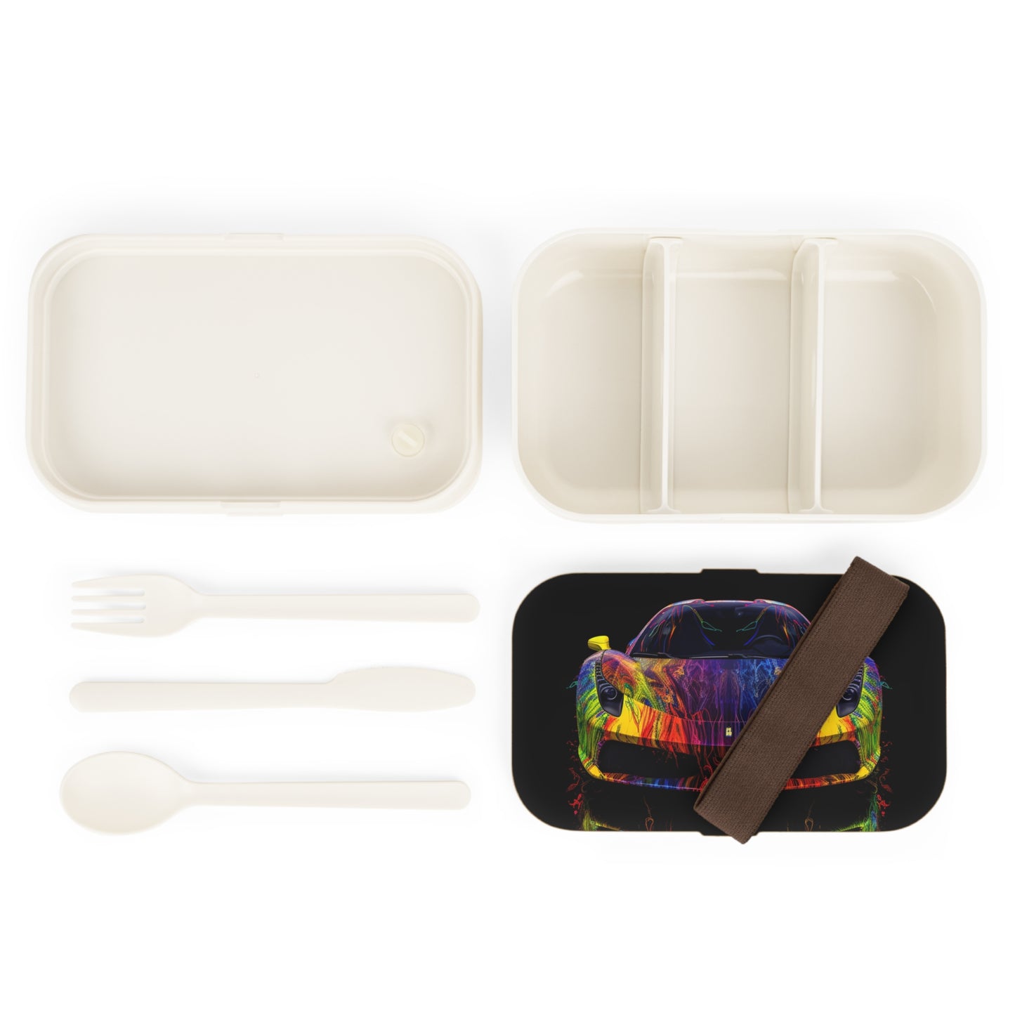 Bento Lunch Box Ferrari Color 2