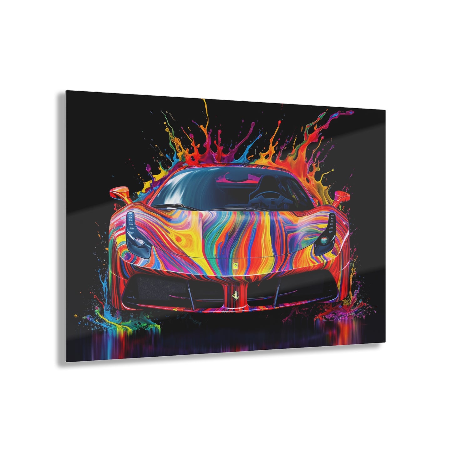 Acrylic Prints Ferrari Fusion Water 4