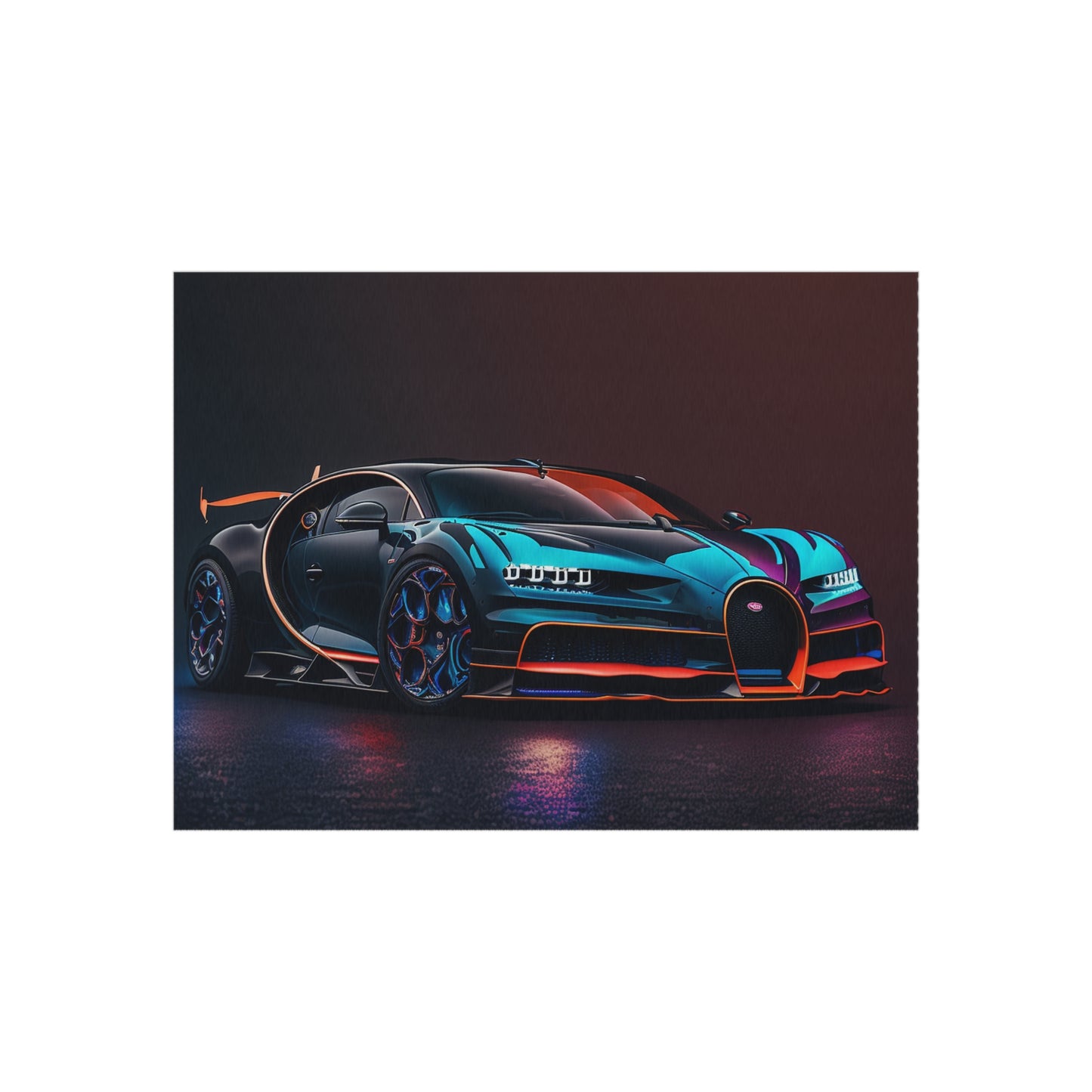 Outdoor Rug  Bugatti Chiron Super 1